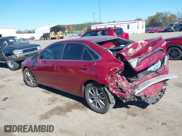 2016 Toyota Camry SE с VIN 4T1BF1FK2GU520026, выставлен на аукционе IAAI как лот 43474129 с пробегом 98 893 миль миль и . История ставок и продаж доступна на DreamBid. Изображение 3.