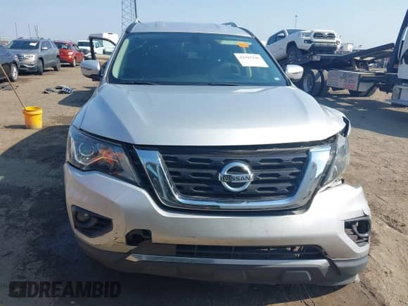 2019 Nissan Pathfinder S z VIN 5N1DR2MNXKC629366, wystawiony jako IAAI lot #42943140 z przebiegiem 165 192 mil mil oraz . Historia ofert i sprzedaży dostępna na DreamBid. Obrazek 12.