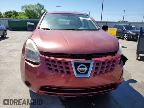 2008 Nissan Rogue SL with VIN JN8AS58T78W019927, listed as a Copart auction lot 53444295 with Not provided miles and Salvage title. Bid and sale history available at DreamBid. Image 5.