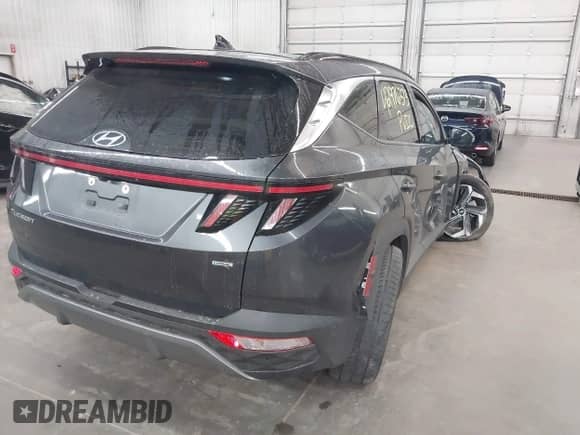 2022 Hyundai Tucson Limited with VIN 5NMJECAE0NH067979, listed as a IAAI auction lot 42976373 with 105,004 mi miles and . Bid and sale history available at DreamBid. Image 4.