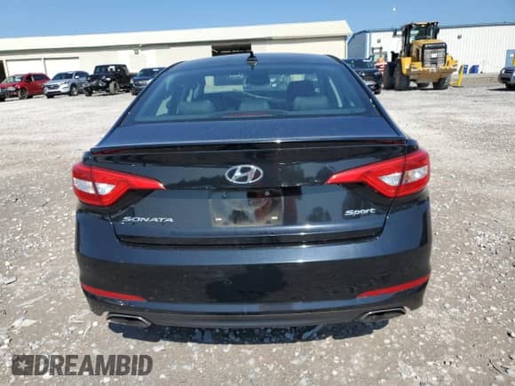 2015 Hyundai Sonata Sport с VIN 5NPE34AF7FH080383, выставлен на аукционе Copart как лот 80502355 с пробегом 126 517 миль миль и Чистый • Clean title. История ставок и продаж доступна на DreamBid. Изображение 6.