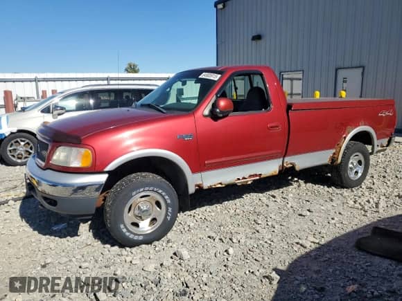 2000 Ford F-150 z VIN 2FTZF1822YCA47410, wystawiony jako Copart lot #84905915 z przebiegiem Nie podano mil oraz Czysty tytuł • Clean title. Historia ofert i sprzedaży dostępna na DreamBid. Obrazek 1.