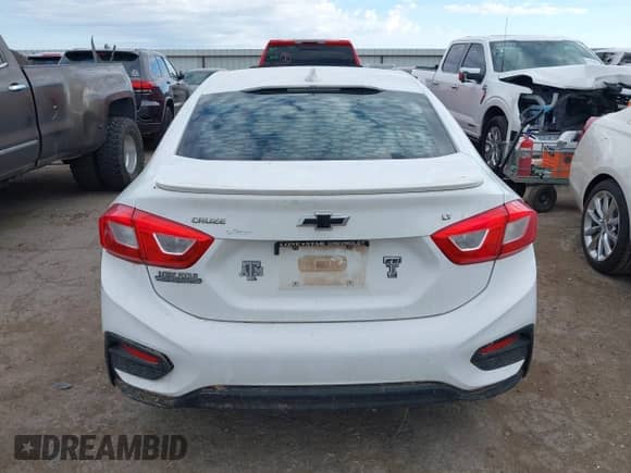 2016 Chevrolet Cruze LT with VIN 1G1BE5SM6G7321915, listed as a IAAI auction lot 43029536 with 186,949 mi miles and . Bid and sale history available at DreamBid. Image 16.