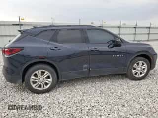 2020 Chevrolet Blazer LT z VIN 3GNKBHRS4LS530191, wystawiony jako Copart lot #71103595 z przebiegiem 107 854 mil mil oraz Czysty tytuł • Clean title. Historia ofert i sprzedaży dostępna na DreamBid. Obrazek 3.