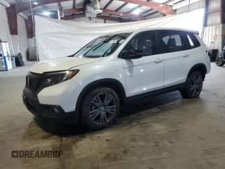 2020 Honda Passport EX-L с VIN 5FNYF8H51LB003575, выставлен на аукционе Copart как лот 54214965 с пробегом 61 791 миль миль и Списание • Salvage title. История ставок и продаж доступна на DreamBid. Изображение 1.
