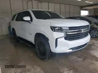 2022 Chevrolet Tahoe LT z VIN 1GNSKNKD8NR265419, wystawiony jako Copart lot #80908505 z przebiegiem 51 914 mil mil oraz Szkoda całkowita • Salvage title. Historia ofert i sprzedaży dostępna na DreamBid. Obrazek 4.