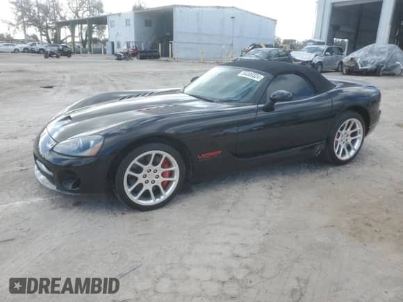 2006 Dodge Viper SRT-10 with VIN 1B3JZ65Z26V100103, listed as a Copart auction lot 84389324 with 30,116 mi miles and Clean title. Bid and sale history available at DreamBid. Image 1.