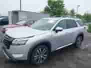 2024 Nissan Pathfinder Platinum с VIN 5N1DR3DJXRC298866, выставлен на аукционе IAAI как лот 42607262 с пробегом 4 683 миль миль и . История ставок и продаж доступна на DreamBid. Изображение 19.