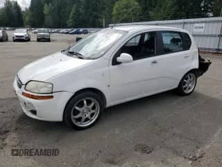 2008 Chevrolet Aveo LS с VIN KL1TD66618B115391, выставлен на аукционе Copart как лот 80636165 с пробегом Не указан миль и Списание • Salvage title. История ставок и продаж доступна на DreamBid. Изображение 1.