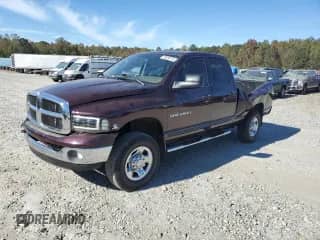 2005 Dodge 2500 SLT с VIN 3D7KS28C05G701451, выставлен на аукционе Copart как лот 76239114 с пробегом 318 764 миль миль и Списание • Salvage title. История ставок и продаж доступна на DreamBid. Изображение 1.