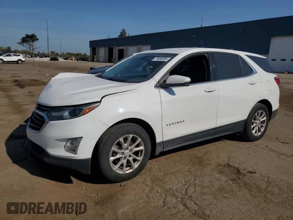 2019 Chevrolet Equinox LT с VIN 3GNAXKEV6KS589168, выставлен на аукционе Copart как лот 71884555 с пробегом 125 469 миль миль и Чистый • Clean title. История ставок и продаж доступна на DreamBid. Изображение 1.