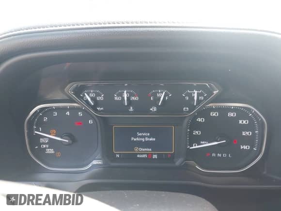 2022 GMC Sierra 1500 Elevation with VIN 3GTP9CEK2NG179581, listed as a IAAI auction lot 43222624 with 46,685 mi miles and . Bid and sale history available at DreamBid. Image 7.