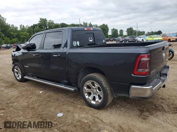 2019 Ram 1500 Big Horn z VIN 1C6SRFFT1KN540425, wystawiony jako Copart lot #69782245 z przebiegiem 127 187 mil mil oraz Szkoda całkowita • Salvage title. Historia ofert i sprzedaży dostępna na DreamBid. Obrazek 2.