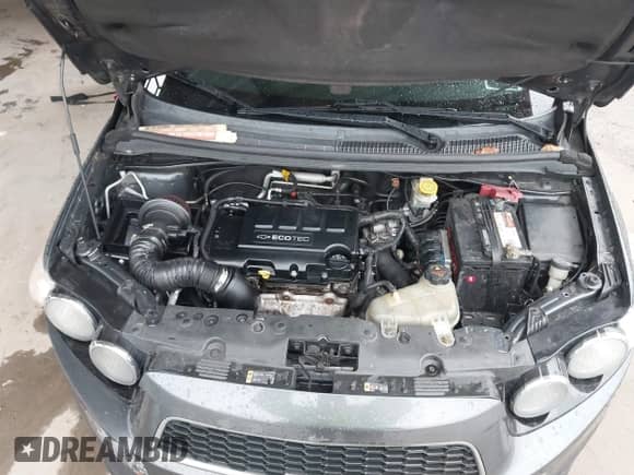 2013 Chevrolet Sonic RS z VIN 1G1JH6SB1D4172981, wystawiony jako IAAI lot #41474321 z przebiegiem 190 309 mil mil oraz . Historia ofert i sprzedaży dostępna na DreamBid. Obrazek 10.