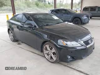 2013 Lexus IS 350 with VIN JTHBE5C20D5031261, listed as a IAAI auction lot 42565872 with 177,183 mi miles and . Bid and sale history available at DreamBid. Image 1.