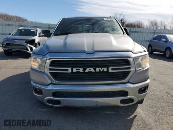 2021 Ram 1500 Big Horn with VIN 1C6RREFG8MN593329, listed as a Copart auction lot 48481035 with 55,203 mi miles and Clean title. Bid and sale history available at DreamBid. Image 5.