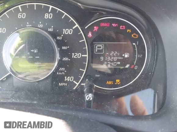 2015 Nissan Note SV z VIN 3N1CE2CP5FL433816, wystawiony jako IAAI lot #42931757 z przebiegiem 91 328 mil mil oraz . Historia ofert i sprzedaży dostępna na DreamBid. Obrazek 7.