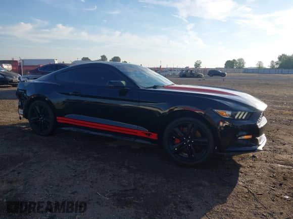 2016 Ford Mustang EcoBoost Premium with VIN 1FA6P8TH5G5259835, listed as a IAAI auction lot 43291418 with 121,221 mi miles and . Bid and sale history available at DreamBid. Image 14.