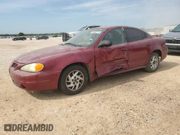 2004 Pontiac Grand Am SE with VIN 1G2NE52F44M563674, listed as a Copart auction lot 56692715 with 197,843 mi miles and Salvage title. Bid and sale history available at DreamBid. Image 1.
