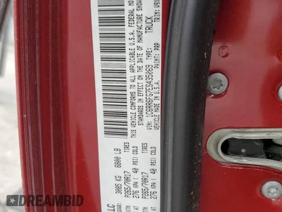 2014 Ram 1500 Tradesman с VIN 1C6RR6FG7ES435069, выставлен на аукционе Copart как лот 65970195 с пробегом 104 651 миль миль и Списание • Salvage title. История ставок и продаж доступна на DreamBid. Изображение 13.