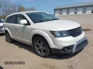 2017 Dodge Journey Crossroad Plus with VIN 3C4PDDGG0HT548477, listed as a IAAI auction lot 42059641 with 100,576 mi miles and . Bid and sale history available at DreamBid. Image 1.