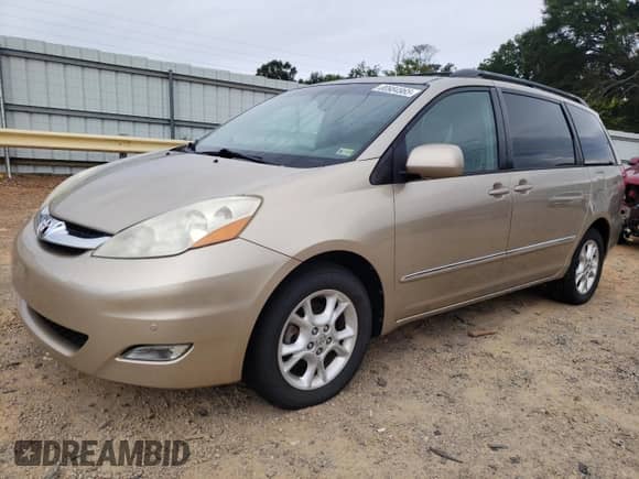 2006 Toyota Sienna XLE z VIN 5TDBA22C86S056444, wystawiony jako Copart lot #80984965 z przebiegiem 242 168 mil mil oraz Czysty tytuł • Clean title. Historia ofert i sprzedaży dostępna na DreamBid. Obrazek 1.