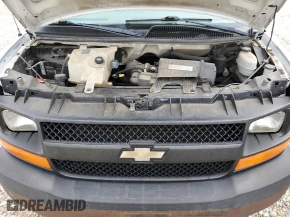 2007 Chevrolet Express Cargo with VIN 1GCGG29V471206169, listed as a Copart auction lot 54305555 with 318,324 mi miles and Salvage title. Bid and sale history available at DreamBid. Image 12.