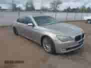 2009 BMW 7 Series 750Li with VIN WBAKB83559CY59747, listed as a IAAI auction lot 41811372 with 135,193 mi miles and . Bid and sale history available at DreamBid. Image 6.