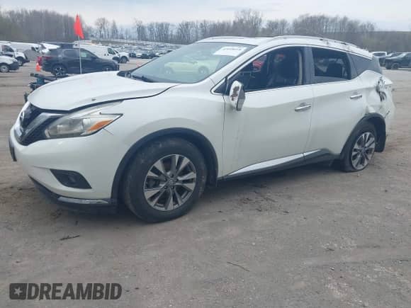 2017 Nissan Murano Platinum с VIN 5N1AZ2MH7HN119017, выставлен на аукционе IAAI как лот 42098018 с пробегом Не указан миль и . История ставок и продаж доступна на DreamBid. Изображение 2.