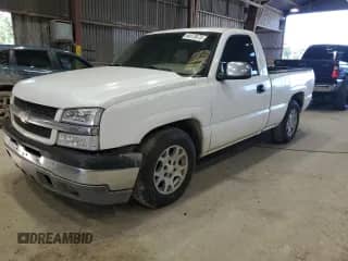 2005 Chevrolet Silverado 1500 Work Truck z VIN 1GCEC14V95Z359312, wystawiony jako Copart lot #64573675 z przebiegiem 188 591 mil mil oraz Czysty tytuł • Clean title. Historia ofert i sprzedaży dostępna na DreamBid. Obrazek 1.