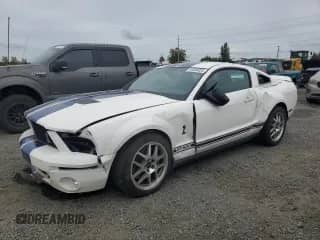 2007 Ford Mustang Shelby GT500 with VIN 1ZVHT88S775309456, listed as a Copart auction lot 85384025 with 39,503 mi miles and Salvage title. Bid and sale history available at DreamBid. Image 1.