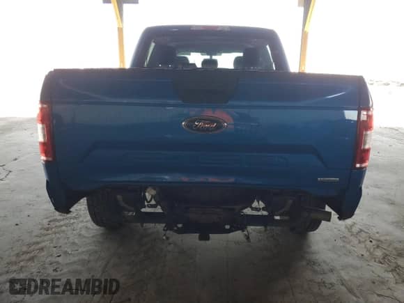 2020 Ford F-150 XL with VIN 1FTEW1EP1LKF55533, listed as a Copart auction lot 84165795 with 43,356 mi miles and Salvage title. Bid and sale history available at DreamBid. Image 6.