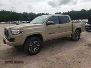 2020 Toyota Tacoma SR with VIN 3TMCZ5AN2LM350550, listed as a Copart auction lot 68075545 with 149,896 mi miles and Salvage title. Bid and sale history available at DreamBid. Image 1.
