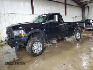 2012 Dodge RAM with VIN 3C6LD5BL0CG135489, listed as a Copart auction lot 46587545 with 127,964 mi miles and Salvage title. Bid and sale history available at DreamBid. Image 1.