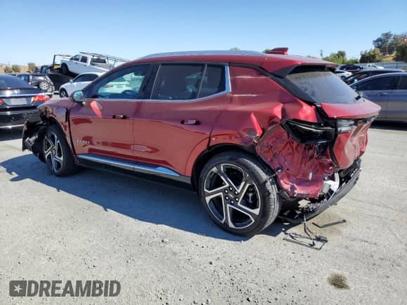 2025 Chevrolet Equinox EV LT z VIN 3GN7DLRP5SS124577, wystawiony jako Copart lot #68978075 z przebiegiem 9 657 mil mil oraz Szkoda całkowita • Salvage title. Historia ofert i sprzedaży dostępna na DreamBid. Obrazek 2.