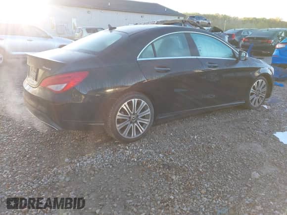 2018 Mercedes-Benz CLA 250 with VIN WDDSJ4GB3JN592444, listed as a IAAI auction lot 43466764 with 94,347 mi miles and . Bid and sale history available at DreamBid. Image 4.