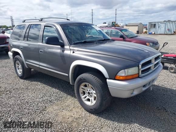 2002 Dodge Durango with VIN 1B8HS58N82F180205, listed as a IAAI auction lot 42945510 with 253,163 mi miles and . Bid and sale history available at DreamBid. Image 1.