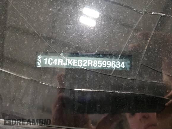 2024 Jeep Grand Cherokee Summit with VIN 1C4RJKEG2R8599634, listed as a Copart auction lot 54215795 with 24,582 mi miles and Salvage title. Bid and sale history available at DreamBid. Image 14.