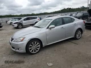 2009 Lexus IS 250 with VIN JTHCK262X95034294, listed as a Copart auction lot 68138935 with 125,067 mi miles and Salvage title. Bid and sale history available at DreamBid. Image 1.