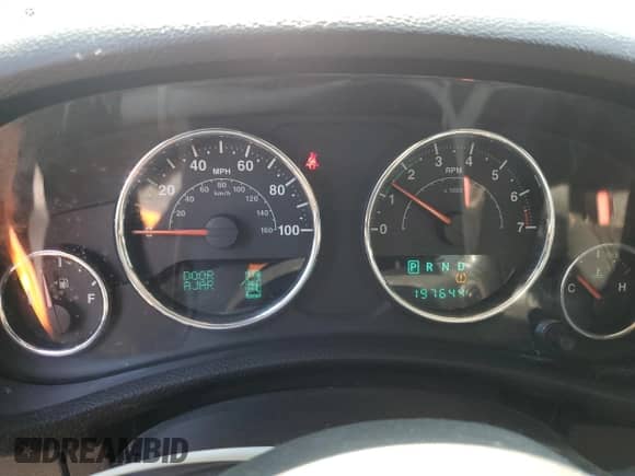 2012 Jeep Wrangler Sport с VIN 1C4AJWAG0CL167333, выставлен на аукционе Copart как лот 81382775 с пробегом 197 644 миль миль и Списание • Salvage title. История ставок и продаж доступна на DreamBid. Изображение 9.