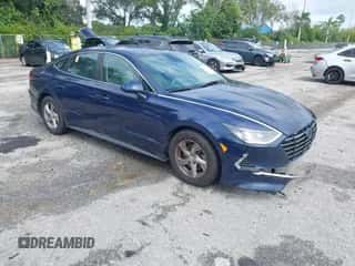 2021 Hyundai Sonata SE with VIN 5NPEG4JA5MH077598, listed as a IAAI auction lot 43374434 with 100,031 mi miles and . Bid and sale history available at DreamBid. Image 1.