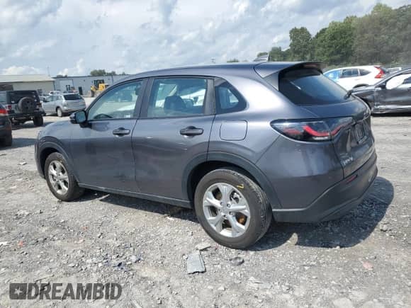 2023 Honda HR-V LX with VIN 3CZRZ1H36PM740154, listed as a Copart auction lot 71522495 with 32,328 mi miles and Salvage title. Bid and sale history available at DreamBid. Image 2.
