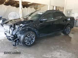 2024 Hyundai Santa Cruz SEL with VIN 5NTJC4DEXRH104666, listed as a Copart auction lot 86175845 with 8,030 mi miles and Salvage title. Bid and sale history available at DreamBid. Image 1.