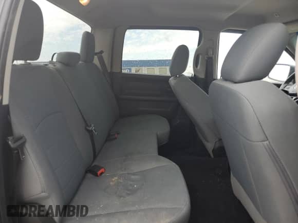 2018 Ram 1500 Express with VIN 3C6RR7KT1JG265852, listed as a Copart auction lot 61997125 with 81,376 mi miles and Salvage title. Bid and sale history available at DreamBid. Image 10.