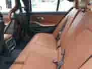 2025 BMW M3 Competition xDrive with VIN WBS33HJ01SFV12263, listed as a IAAI auction lot 42571639 with 187 mi miles and . Bid and sale history available at DreamBid. Image 8.