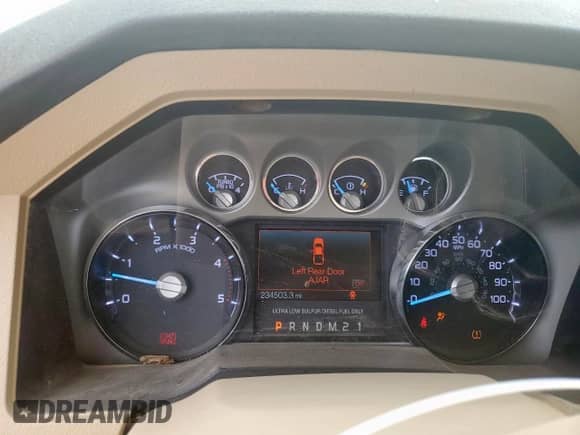 2016 Ford F-250 Lariat z VIN 1FT7W2BT6GEC69990, wystawiony jako Copart lot #81016765 z przebiegiem 234 503 mil mil oraz Szkoda całkowita • Salvage title. Historia ofert i sprzedaży dostępna na DreamBid. Obrazek 9.