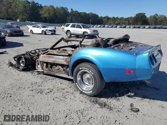 1975 Chevrolet Corvette с VIN 1Z67J5S421245, выставлен на аукционе Copart как лот 75766694 с пробегом Не указан миль и Списание • Salvage title. История ставок и продаж доступна на DreamBid. Изображение 2.