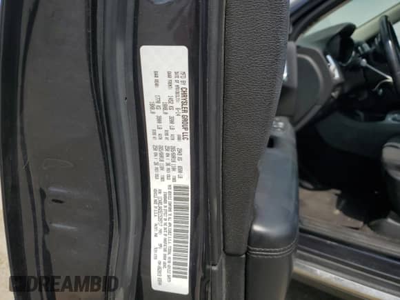 2014 Dodge Durango SXT with VIN 1C4RDJAG5EC539717, listed as a Copart auction lot 70519855 with 116,632 mi miles and Salvage title. Bid and sale history available at DreamBid. Image 13.