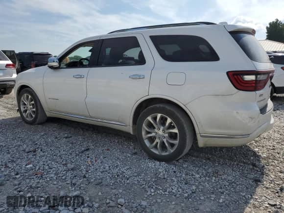 2017 Dodge Durango Citadel Anodized Platinum с VIN 1C4RDHEG5HC944595, выставлен на аукционе Copart как лот 61627905 с пробегом 71 118 миль миль и Чистый • Clean title. История ставок и продаж доступна на DreamBid. Изображение 2.