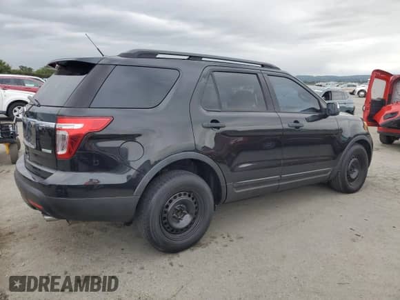 2014 Ford Explorer with VIN 1FM5K7B9XEGB59607, listed as a Copart auction lot 81380015 with 130,624 mi miles and Salvage title. Bid and sale history available at DreamBid. Image 3.
